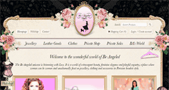 Desktop Screenshot of be-angeled.com